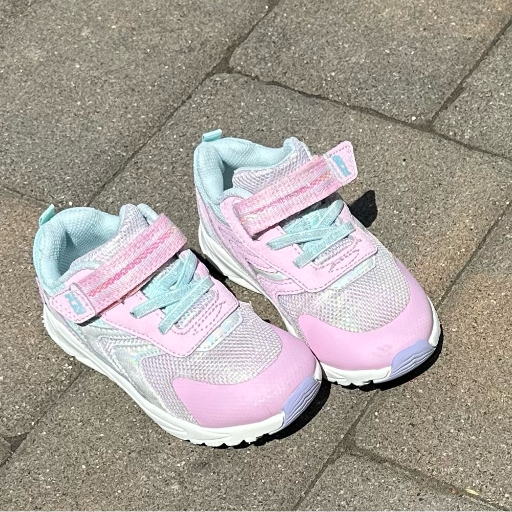 Stride Rite Made 2 Play washable sneakers toddler girl 9W sneakers 👟